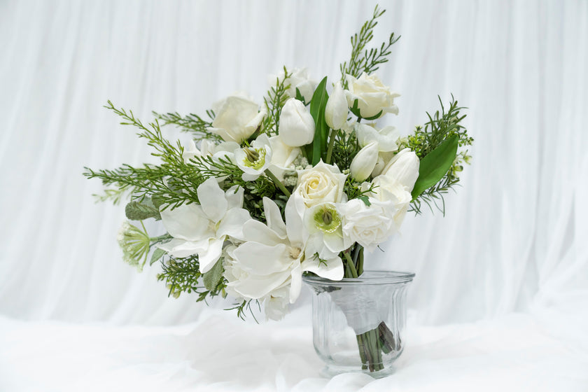 Botanic White Bridal Bouquet