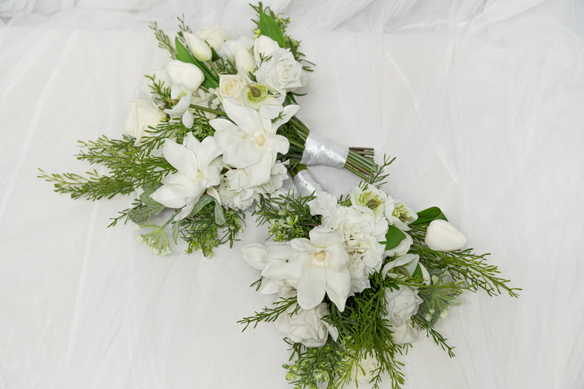 Botanic White Bridal Bouquet