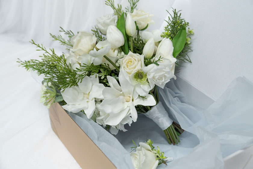 Botanic White Bridal Bouquet