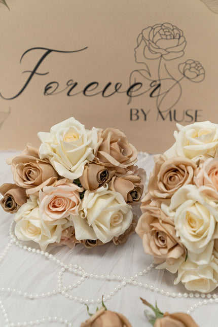 Vintage Bloom Bridesmaid Bouquet