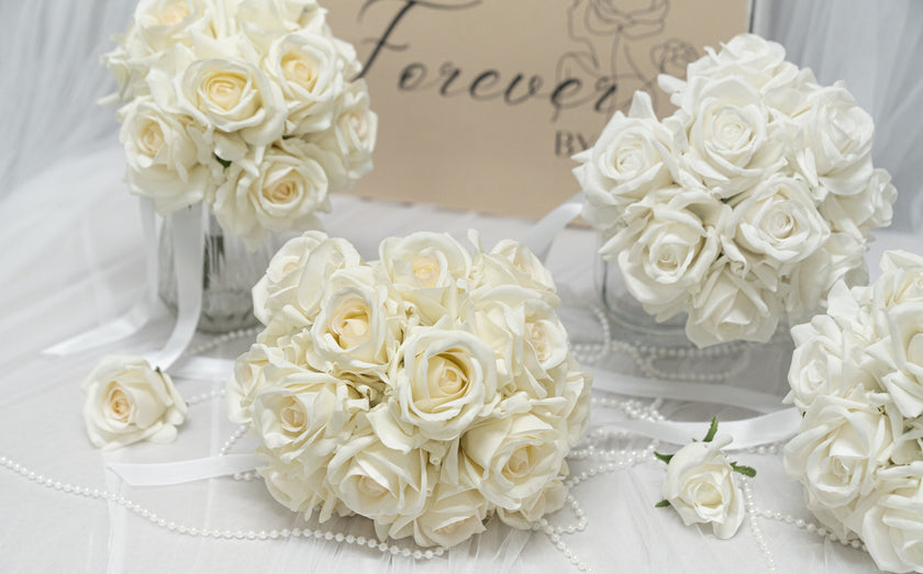 Ivory Muse Bridesmaid Bouquet